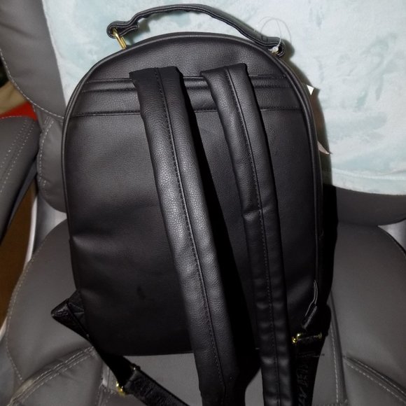 Betsey Johnson Luv Betsey Pink/Black Backpack NEW